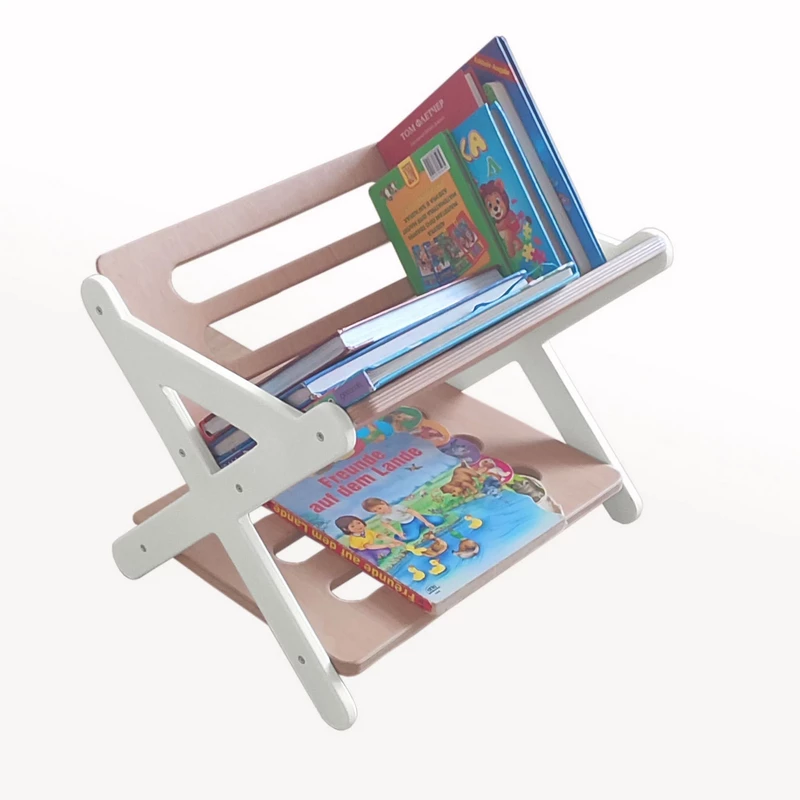 Kinderregal für Bücher im Format A4